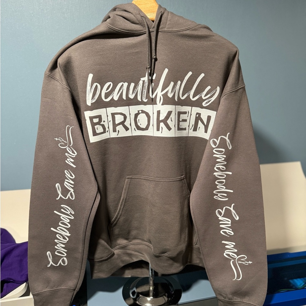 Beautifully Broken Graphic Hoodie
